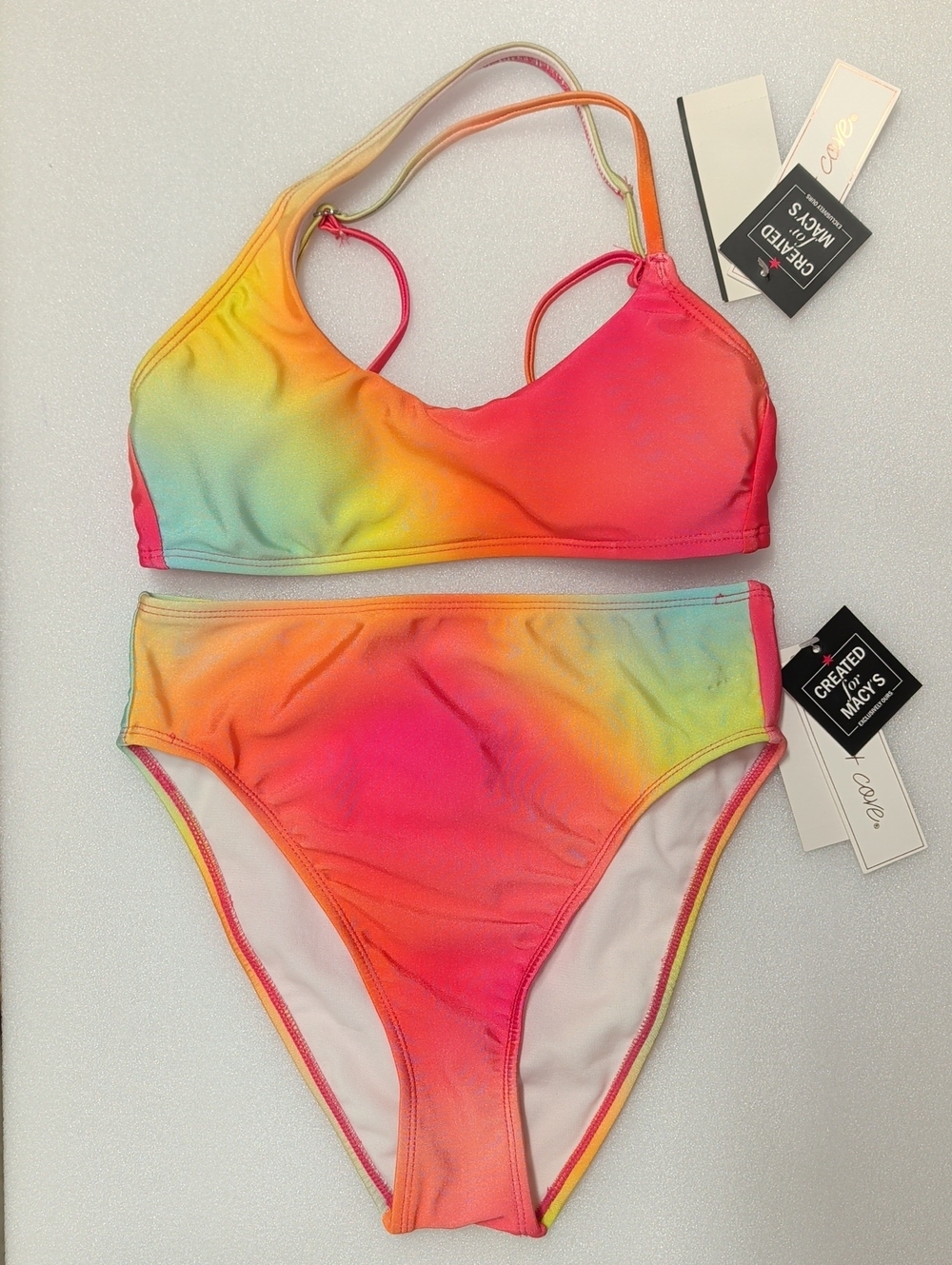 Salt & Cove Ombre Halter Bikini Set Size XS